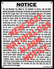 GAS BUILDING: 7 Family | FIREPROOF BUILDING - NON COMBUSTIBLE | HPD required Signs Package (White, Aluminum)-El blanco Line