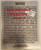 5 Family | Non Fireproof - Combustible | HPD required Signs Package (SILVER, Aluminum, COMES WITH DOUBLE SIDED TAPE)-The Silver Line