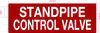 FD STANDPIPE CONTOL VALVE SIGN