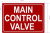 HPD MAIN CONTROL VALVE SIGN
