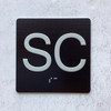 NYC ELEVATOR SUB CELLAR SC FLOOR SIGN