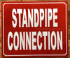 HPD STANDPIPE CONNECTION SIGN