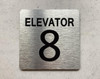 FD ELEVATOR NUMBER 8 THE PARK AVE LINE SIGN