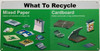 HPD NYC RECYCLING PAPER AND CARBOARD SIGN
