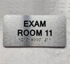 EXAM ROOM SAFETY SIGNS WITH RAISED LETTERS  THE PARK AVE LINE (EXAM ROOM 11)