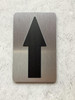 FD ARROW SIGN WITH RAISED LETTERS/IMAGE