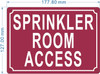 FD SPRINKLER ROOM ACCESS SIGN
