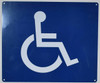 ADA-Wheelchair Accessible Guide  -The Pour Tous Blue LINE -Tactile s