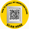 NYC HPD Certificate of Inspection Visits Frame 6x9 (MDL § 329) -pdf file