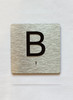 Elevator Floor Number / Elevator Jamb Plate B Compliance Sign