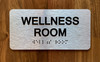 Wellens Room Sign with Raised Letters & Grade 2 Safety Sign