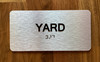 Yard Sign with Raised Letters & Grade 2 Ada Sign