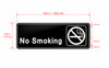 NO SMOKING Restaurant Safety Sign