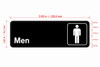 MEN Restaurant Safety Sign