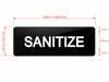 SANITIZE Restaurant Nyc Sign