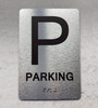 FLOOR P-PARKING Safety Sign