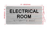 ELECTRICAL ROOM Compliance Sign