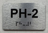 APT# PH-2 SILVER Ada Sign
