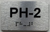 APT# PH-2 SILVER Sign