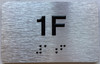APT# 1F SILVER Sign