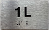 APT# 1L SILVER Sign