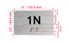 APT# 1N SILVER Hpd Sign