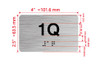 APT# 1Q SILVER Hpd Sign