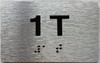 APT# 1T SILVER Sign