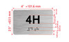 APT# 4H SILVER Hpd Sign