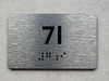 APT# 7I SILVER Compliance Sign