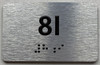 APT# 8I SILVER Sign