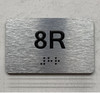 APT# 8R SILVER Compliance Sign