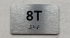 APT# 8T SILVER Compliance Sign
