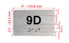 APT# 9D SILVER Hpd Sign