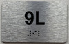 APT# 9L SILVER Sign