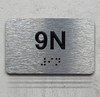 APT# 9N SILVER Safety Sign