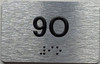 APT# 9O SILVER Sign