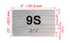 APT# 9S SILVER Hpd Sign