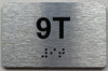 APT# 9T SILVER Sign