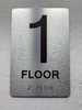 1 FLOOR Ada Sign