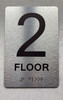 2 FLOOR Ada Sign