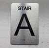STAIR A Safety Sign
