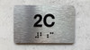 APT# 2C Safety Sign