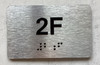 APT# 2F Ada Sign