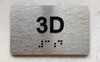 APT# 3D Safety Sign