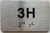 APT# 3H Sign