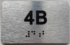 APT# 4B Sign