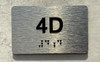 APT# 2F Safety Sign