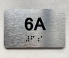 APT# 6A Safety Sign