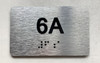 APT# 6A Ada Sign